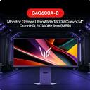 Monitor Gamer 34 LG Ultragear Curvo 34g600ab Preto - foto 2