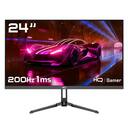 Monitor Gamer HQ Ultra 24” IPS 200Hz, 1ms, Full HD, FreeSync, HDMI + DisplayPort, Frameless HQ24IP200 - foto 1