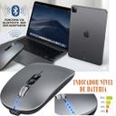 Mouse Sem Fio Bluetooth Recarregavel Compatível Com Macbook Air Pro - foto 4