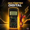 Multímetro Digital com Beep Capacimetro e Pontas de Prova para Eletricista - Mil coisas - foto 2