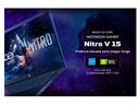 Notebook Gamer Acer Nitro V15 Intel Core i5 512GB SSD 8GB RAM 15,6" Full HD IPS Nvidia RTX 4050 6GB Linux... - foto 2