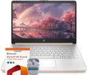 Notebook HP 36 cm 4 GB RAM 128 GB SSD Windows 11 Rose Gold Claro - foto 1