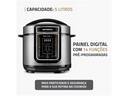 Panela de Pressão Elétrica Digital Mondial 5L - 900W Digital Master Cooker PE-38 - foto 2