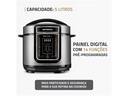 Panela de Pressão Elétrica Digital Mondial 5L 900W Digital Master Cooker PE-38 - foto 3