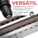 Parafusadeira Furadeira 48v 2 Baterias Bivolt Profissional 60Hz Sem Fio Completo Top - Roohs Malibu Presentes - foto 4