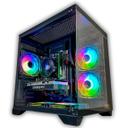 PC Cpu Gamer Branco Aquário Ryzen 5 5500 16GB SSD 512GB RTX 3050 Pronto pra jogar - infotech campinas - foto 1