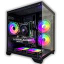 PC Cpu Gamer Branco Aquário Ryzen 5 5500 16GB SSD 512GB RTX 3050 Pronto pra jogar - infotech campinas - foto 3