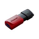Pen Drive 128GB Kingston Data Traveler Exodia M USB 3.2 Preto e Vermelho DTXM128GB - foto 2