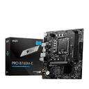 Placa-Mãe MSI Pro B760M-E, Intel LGA 1700, M-ATX, DDR4, Preto - PRO B760M-E DDR4 - foto 1