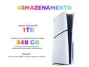 PlayStation 5 Slim Disk 1TB 1 Controle Branco Sony - foto 3