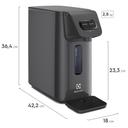 Purificador Electrolux Eletrônico Compacto Efficient Painel Mecânico Bivolt Cinza (PE15X) - foto 3