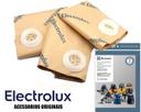 SACO DESCARTAVEL ASPIRADOR ELECTROLUX (água E Pó) Cse10 70035078 A20810201 A10S 3 UND ORIGINAL AQP10 - foto 1