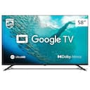 Smart TV Philips PUG7019 4K UHD de 58 Google TV Dolby Vision e Atmos e Google Assistente - foto 1