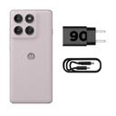 Smartphone Motorola Edge 60 Pro 5G - Rosa, 512GB, RAM 24GB (12GB RAM+12GB Ram Boost), Câmera 50MP e Tela... - foto 2