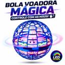 Spinner Voador Led Flynova Pro Bola Esfera Mini Drone Azul - foto 1