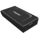 SSD 1TB Externo Portátil Kingston XS1000 USB 3.2 Gen 2x2 Leitura 1050 Mbs Preto - foto 1