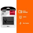 SSD 240 GB Kingston A400, SATA, Leitura: 500MB/s e Gravação: 350MB/s - SA400S37/240G - foto 4
