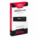 SSD Kingston FURY Renegade G5, 4TB, M.2 2280, PCIe 5.0 x4, NVMe, Leitura: 14800 MB/s, Gravação: 14000 MB/s... - foto 1