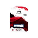 SSD Kingston NV3, 500GB, M.2 2280, PCIe 4.0 x4, NVMe, Leitura: 5000 MB/s, Gravação: 3000 MB/s, Azul -... - foto 2
