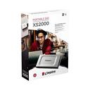 SSD Kingston XS2000, 4TB, Portátil, USB 3.2 Gen 2x2, Leitura: 2000 MB/s, Gravação: 2000 MB/s, Prata -... - foto 3