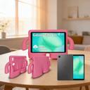 Tablet Samsung Galaxy Tab A11 64GB 4GB RAM WiFi Tela 8.7 90Hz Com Capa Infantil Rosa - foto 3