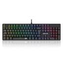 Teclado Mecânico Redragon Sindri Rainbow Switch Brown USB - K671 - foto 1