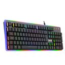 Teclado Membrana Redragon Dyaus 2 RGB Preto ABNT2 K509RGB - foto 1