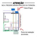 Torneira Com Filtro Gourmet Cozinha Bancada 1/4 Volta Flexível - Dazie Metais - foto 3