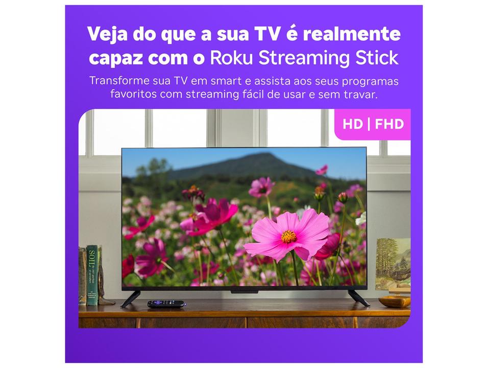 3840BR TV Stick Streaming Stick 2025 Roku Full HD HDMI - 1