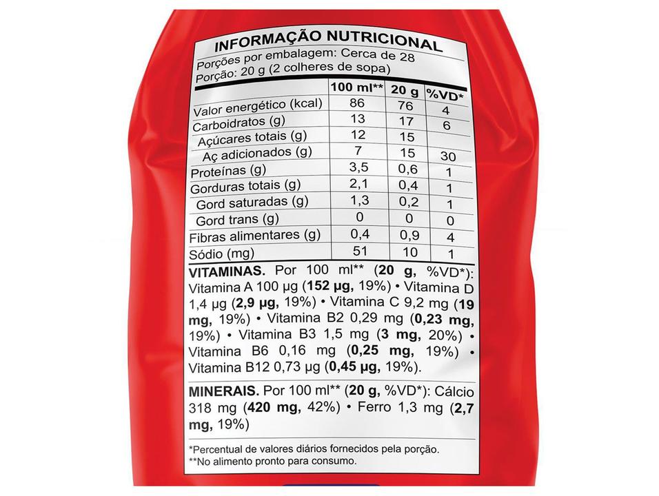Achocolatado em Pó Convencional Nestlé Actigen-E Chocolate Clássico 2,01kg - 1