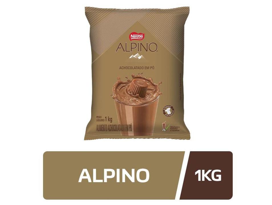 Achocolatado em Pó Nestlé Alpino Pacote 1kg - 1