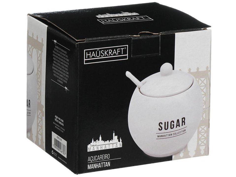 Açucareiro de Porcelana com Colher Hauskraft Manhattan - 2