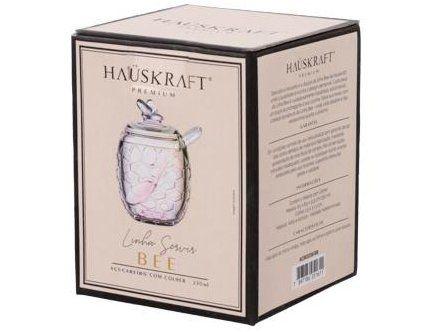 Açucareiro de Vidro com Colher com Tampa Hauskraft Bee - 2