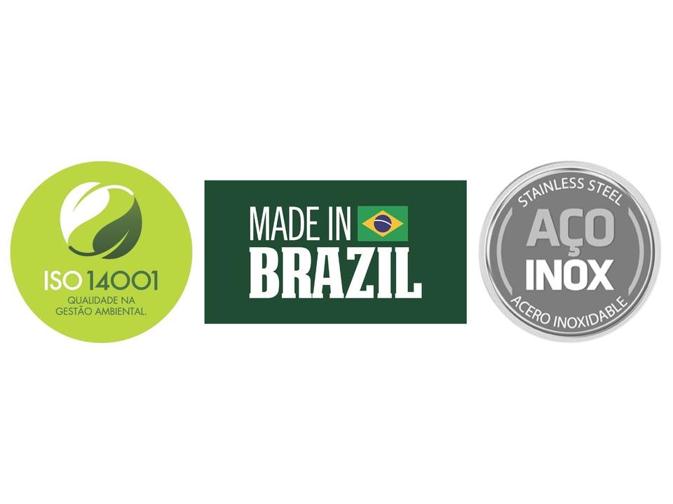 Açucareiro Inox Tramontina com Colher - 1