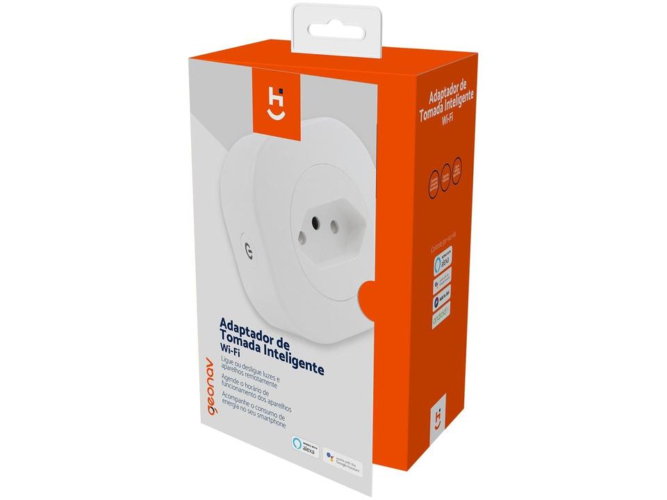 Adaptador de Tomada Inteligente Wi-Fi 10A - 2