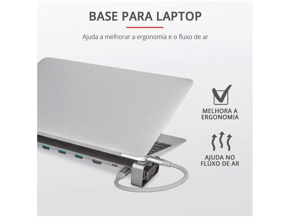 Adaptador USB Multiportas 10 em 1 HDMI - 14