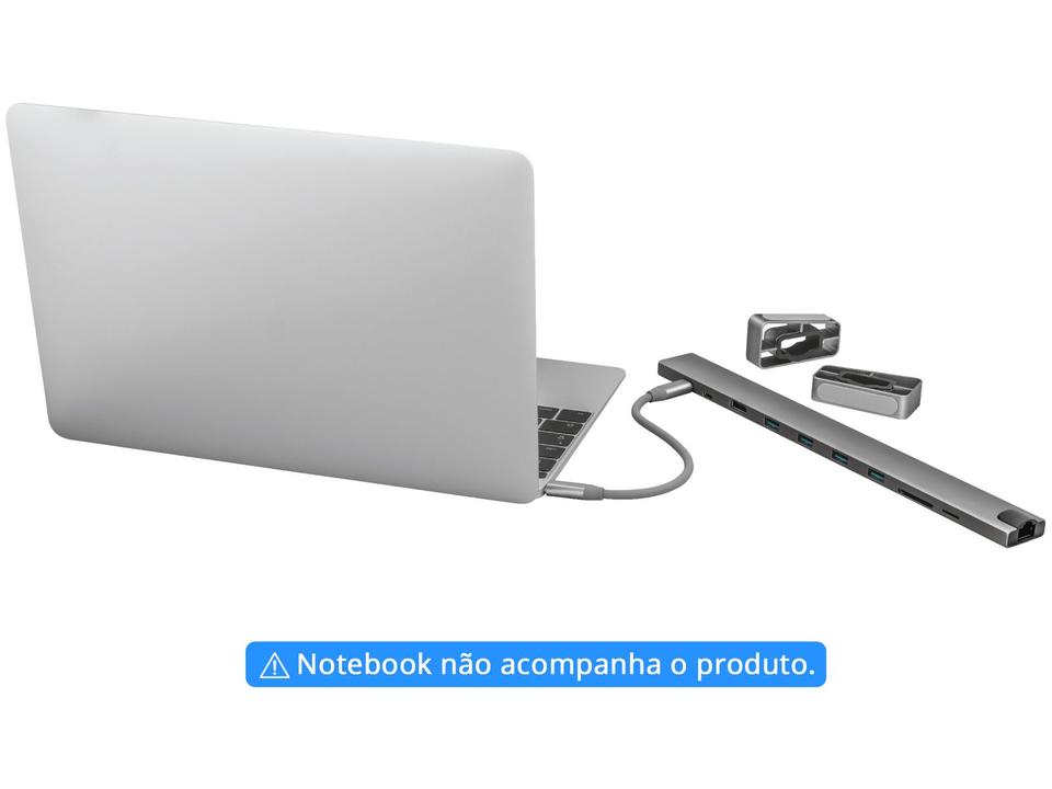 Adaptador USB Multiportas 10 em 1 HDMI - 4