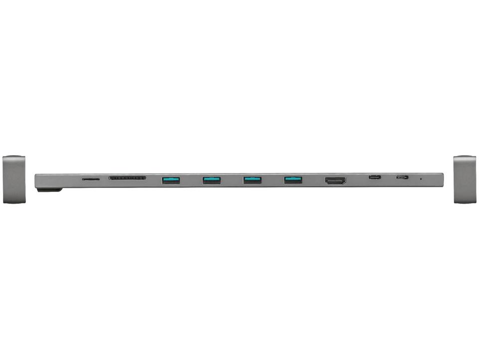 Adaptador USB Multiportas 10 em 1 HDMI - 10cm Trust Dalyx 23417 - 9