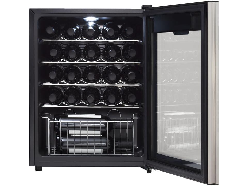 Adega Climatizada Midea 24 Garrafas com Painel Touch WBB241 com Compressor - 3