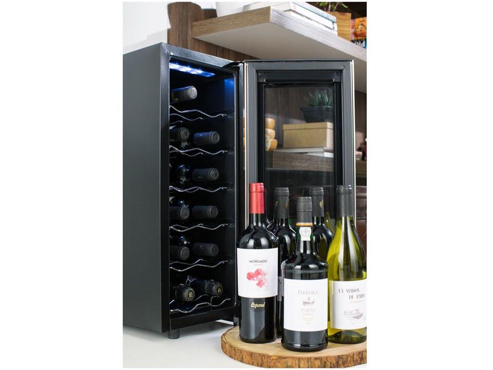 Adega Electrolux 12 Garrafas com LED 1 Portas - 5