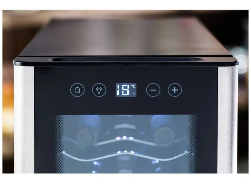 Adega Electrolux 12 Garrafas com LED 1 Portas - 2