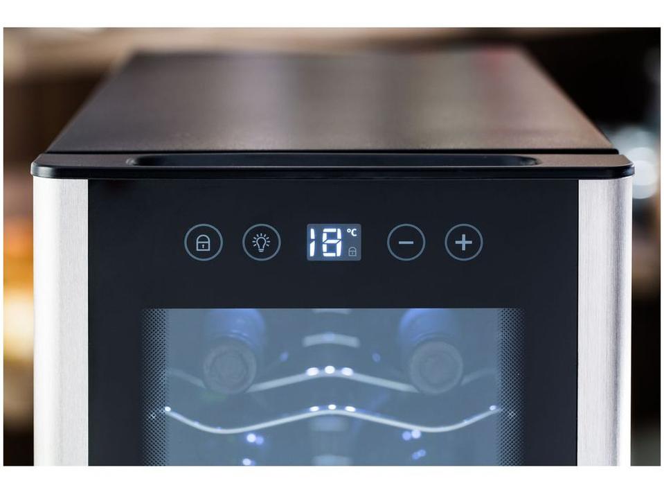 Adega Electrolux 12 Garrafas com LED 1 Portas - 2