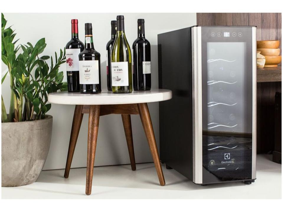 Adega Electrolux 12 Garrafas com LED 1 Portas - 6