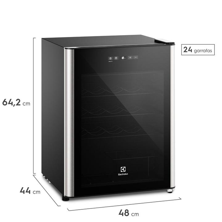 Adega Electrolux 24 Garrafas com Compressor - 1