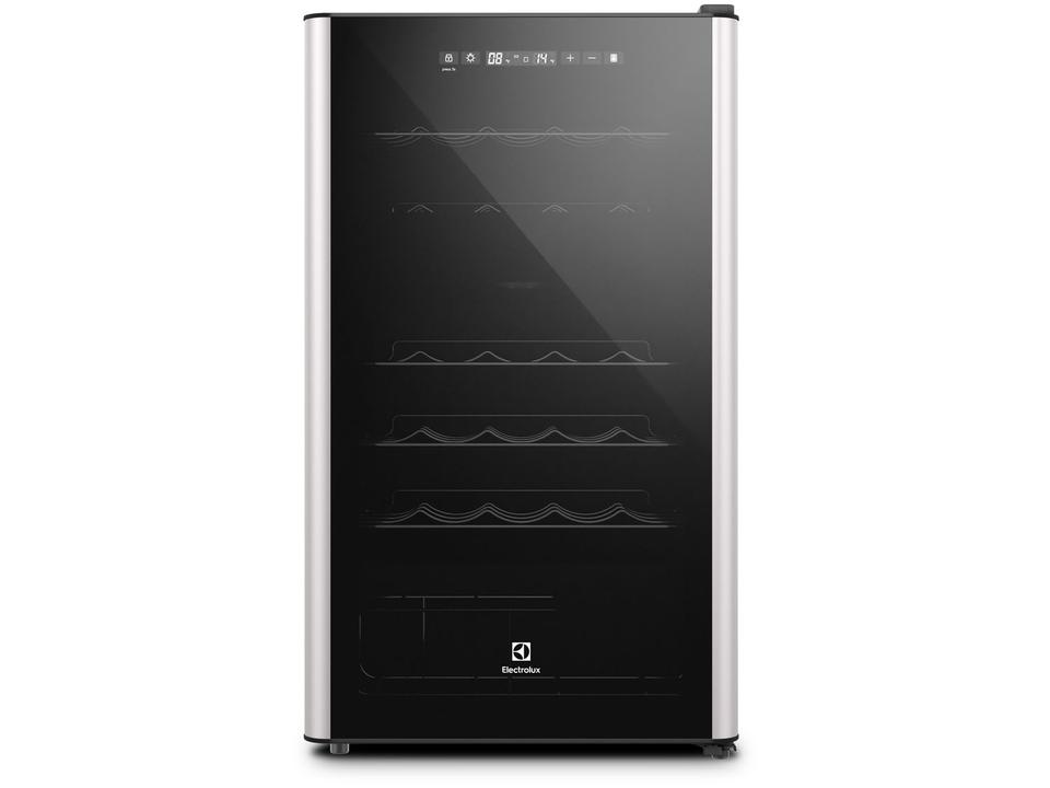 Adega Electrolux 29 Garrafas com Compressor Dual Zone Preta com LED WDF29 - 1