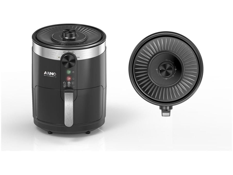 Air Fryer Arno Moderna com Cuba Antiaderente Preta PFRY - 9
