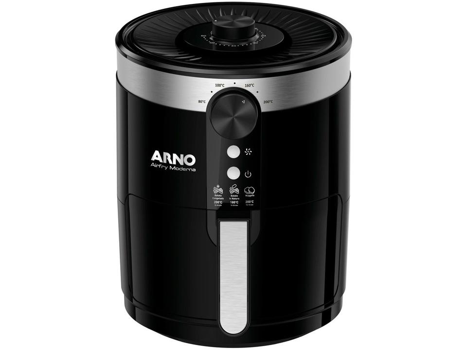 Air Fryer Arno Moderna com Cuba Antiaderente Preta PFRY - 3