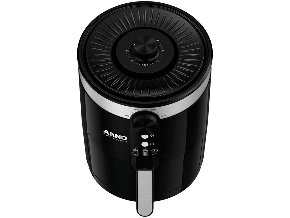 Air Fryer Arno Moderna com Cuba Antiaderente Preta PFRY - 4