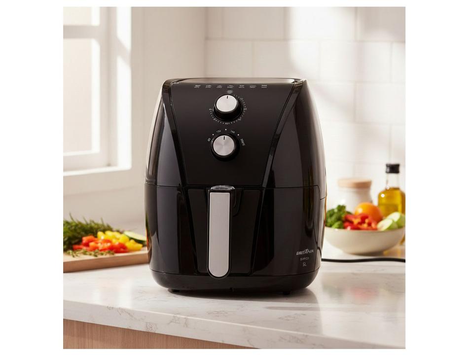Air Fryer Britânia BAF45A 4,35L Preta 63801122 - 3