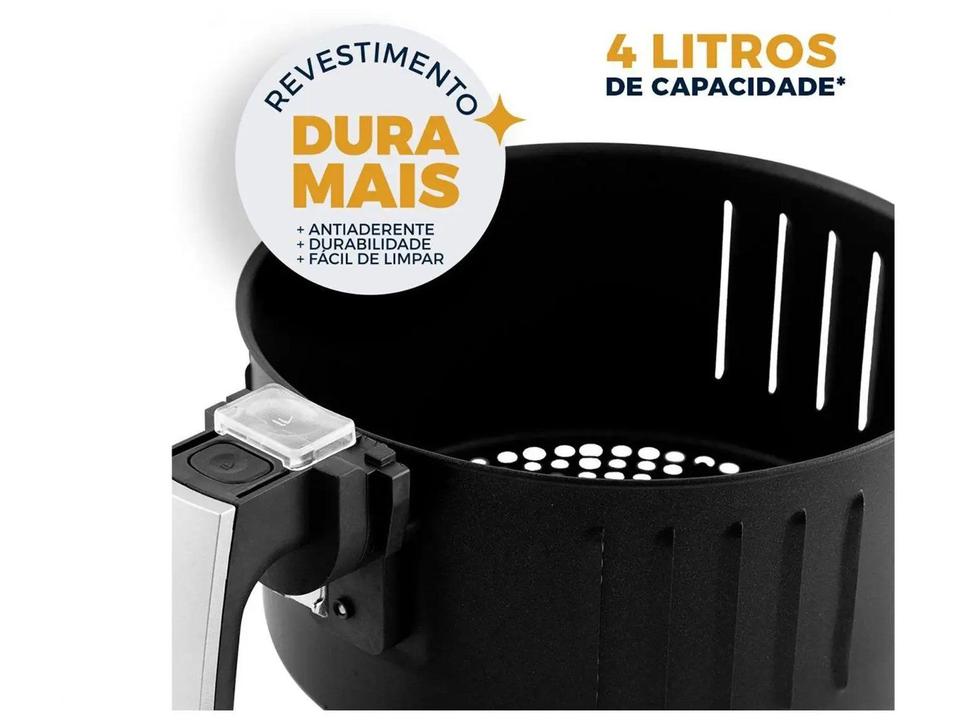 Air Fryer Britânia BFR21P Preto 3,4L com Timer - 6